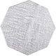 thumbnail image 2 of Manteles individuales octogonales huecos de vinilo antideslizantes con aislamiento térmico para mesa de cocina (octagonales dorados, 6 unidades), 2 of 8