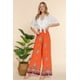 thumbnail image 2 of Pantalones Tejidos con Estampado de Borde y Pierna Ancha, 2 of 4