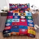 thumbnail image 1 of Bed Sheets Mlb All Teams Logo Ver Quilt Duvet Cover Set Queen Home Textiles Soft3-Piece Bedding Set (1 Duvet Cover + 2 Pillow Shams) Bed Sheets, 1 of 3