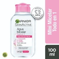 Mini Agua Micelar Todo En 1 100 Ml Garnier Skin Active
