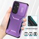 thumbnail image 3 of Funda Resistente para Samsung Galaxy S24 Plus con Tapa Deslizante y Protección Militar Morado, 3 of 6