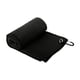 thumbnail image 4 of Toalla De Golf, Accesorio De Golf, Pequeña, Suave, Absorbente, Para Limpiar Pelotas De Golf, Color Negro, 4 of 5