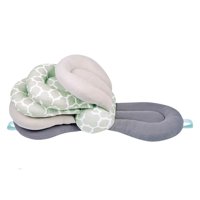 Click Ventas - Almohada Ajustable 3 Niveles Multiuso Para Lactancia Bebés Gris