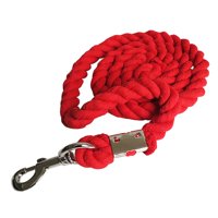 Magideal - Correas Cuerda De Plomo Para Caballos Cuerda Para Caballos Fácil De Usar Para Entrenar Caballos, Cabras U Ovejas Perno Clip A Presión Cuerda Trenzada Rojo
