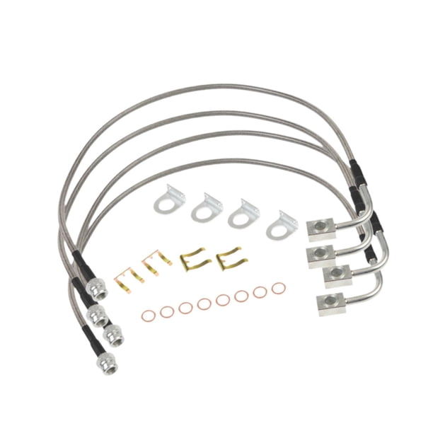 Conductos de freno delanteros y traseros Rendimiento de frenado mejorado 89716 Resistente al desgaste Fácil de instalar Accesorio de reemplazo para Wr