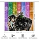 thumbnail image 2 of JoJo's Bizarre Adventure-theme 4-Piece Shower Curtain Set with Rugs, Waterproof Bathroom Decor Set Includes Bath Mat, U-Shaped Rug, Toilet Lid Cover and Curtain with Hooks, 2 of 6