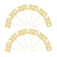 thumbnail image 2 of 12 Piezas 2023 Cupcake Topper, Decoraciones Cake Topper Suministros año Nuevo Glitter para Fiesta Decoraciones Cumpleaños Graduación Boda Aniversario Dorado, 2 of 5