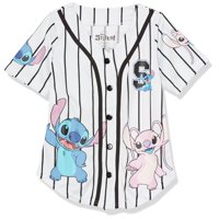 Camiseta De Malla De Béisbol Para Niñas Disney Lilo & Stitch