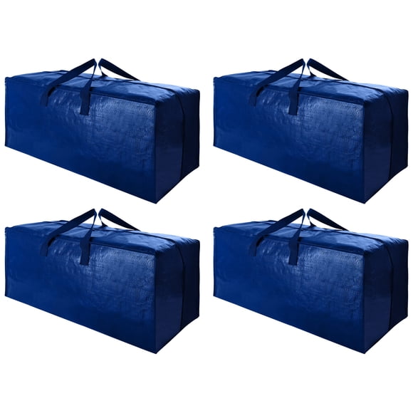 Bolsas de mudanza Cosy Family Heavy Duty, extra grandes, 86 L, azul x4