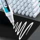 thumbnail image 3 of 1pc Acrylic White Permanent Paint Pen White Marker Pen Oily Thin Head Express Waterproof And Non-fading, 3 of 4