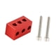 thumbnail image 4 of Guía Del Telescopio Bloqueos Ascendentes Bloques De Los Espaciadores Resistentes Accesorios De Ensamblaje Simple Rojo 36 Mm, 4 of 5