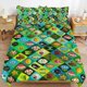 thumbnail image 1 of Super Mario 3-Piece Comforter Set for Bedroom Super Mario Bedding Set for Kids Adults Soft Microfiber Duvet Cover Set with Zipper Closure, 1 of 5