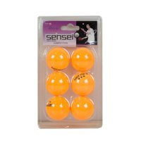 Inaltum Fitness - Set 6 Pelotas Ping Pong 3 Estrellas Sensei® - Tenis De Mesa