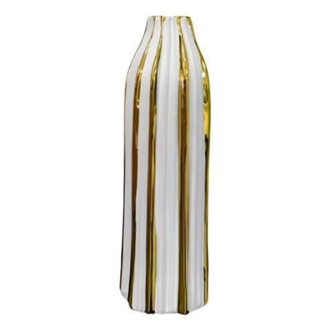 Genérico - Florero Decorativo Rayas Moderno Versátil Hogar Jhn