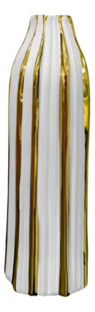 Genérico - Florero Decorativo Rayas Moderno Versátil Hogar Jhn