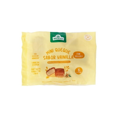 Pack Mini Queque Vainilla 5 Un Nutrisa