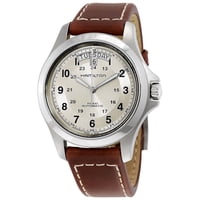 Reloj Análogo Hamilton Khaki Field King Beige Hombre