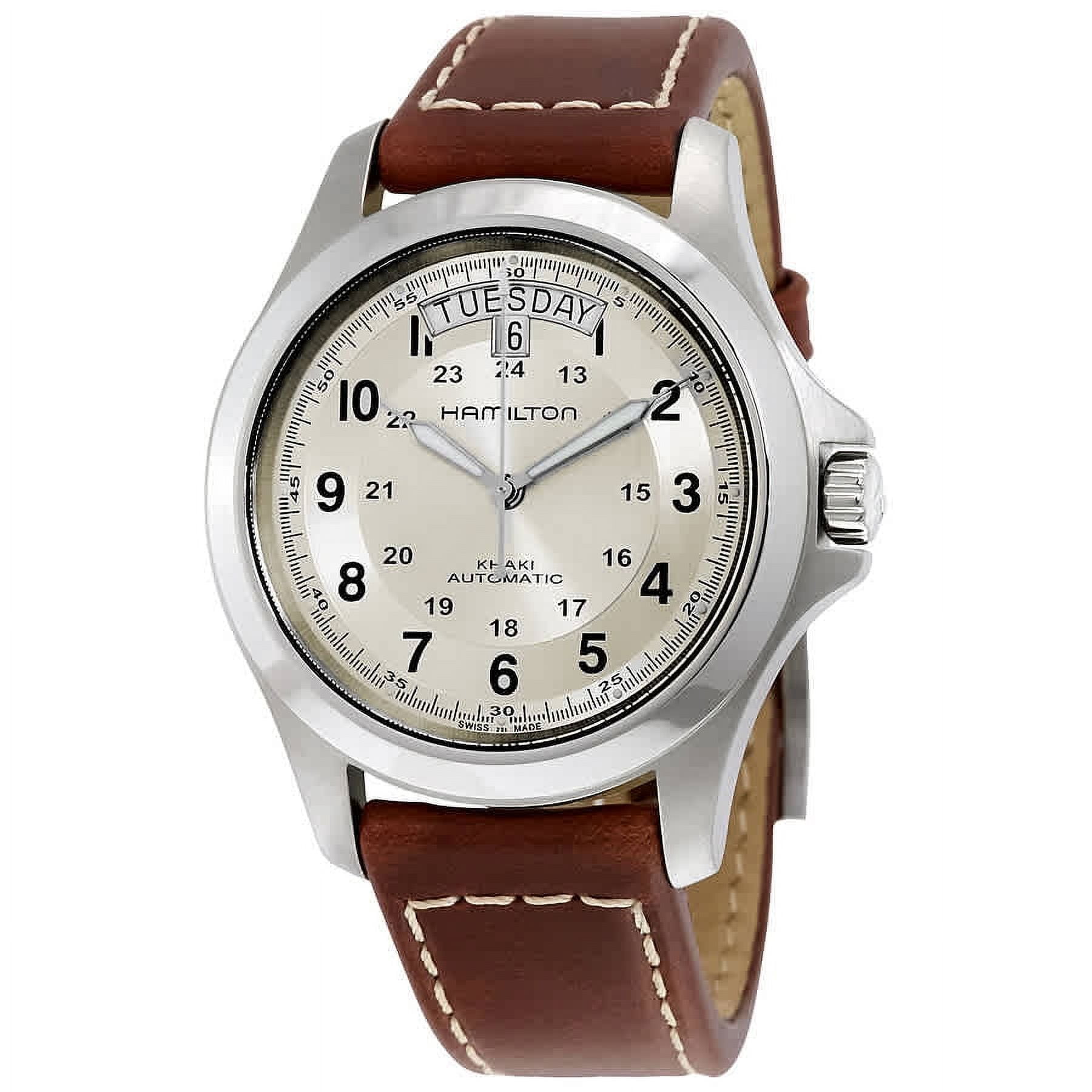 Reloj Análogo Hamilton Khaki Field King Beige Hombre