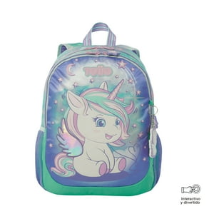 Mochila Escolar Para Niña Magic Dreams Madiana Verde Totto