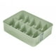 thumbnail image 1 of Caja De Almacenamiento De Calcetines De Ropa Interior Contenedores De Almacenamiento De Lencería Para Bragas Corbatas De Ropa Interior 10 Rejillas Verde, 1 of 3