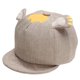 thumbnail image 2 of bebés niños niñas niños sombrero infantil gorras boina niños tapa gris, 2 of 5