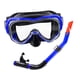 thumbnail image 3 of Juego De Snorkel Con Vista Amplia, Máscara De Buceo, Gafas De Natación, Gafas De Buceo Para Submarino, Azul Y Negro, 3 of 3