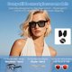 thumbnail image 2 of Almohadillas antideslizantes CAISATEQ para gafas inteligentes Ray‑Ban Meta RW4006/4008/4012, 2 of 7