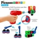 thumbnail image 3 of PicassoTiles STEM Learning Toys 152 Piece Building Block Set Kid Toy Construction Engineering Kit Educational Blocks w / Idea Book Design Guide, Storage Carry Box, Power Drill, Ratchet, Age 3+ PTN152, 3 of 3