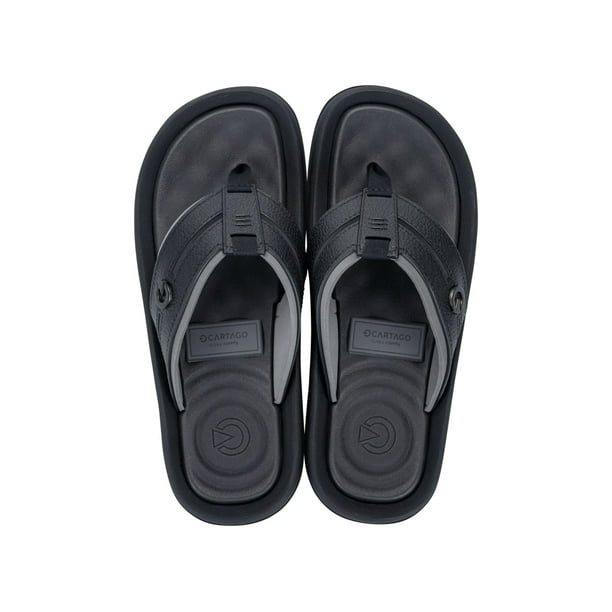 Sandalia Hombre Negro Fiji VI Cartago