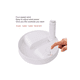 thumbnail image 4 of Ventilador Plegable Portátil Bienok USB Recargable Blanc 3 Velocidades, 4 of 7