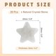 thumbnail image 2 of Uxcell 20 Piezas de Piedra de Cristal Estrella Natural, Cristal de Gema Estrella Pulido de 0.8 Pulgadas a Granel, Piedras de Preocupación de Bolsillo para Regalos de Mujeres, Gris Labradorita, 2 of 6