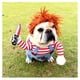 thumbnail image 3 of Disfraz de chucky para perros y gatos de halloween mascotas, talla l, 3 of 3
