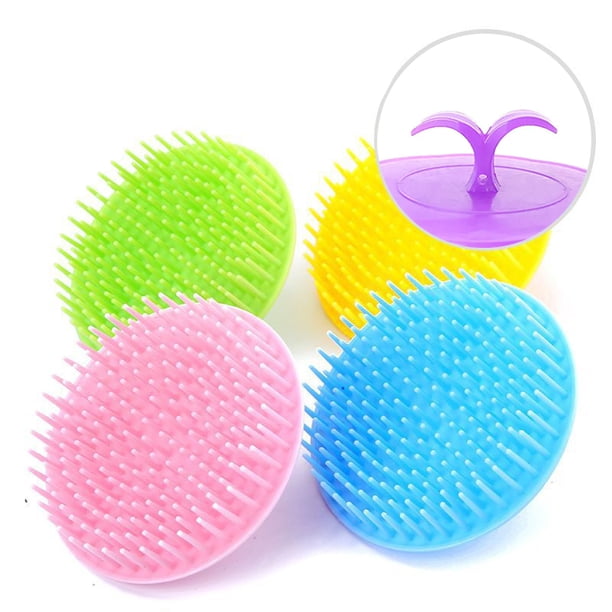 Soft Silicone Shampoo Brush Head Massage Brush Personal Care Bathroom Products Hair Washing Hair Scalp Massage Comb