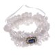 thumbnail image 1 of boda nupcial encaje blanco liga cristal zafiro encanto baile accesorios, 1 of 3