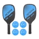 thumbnail image 5 of Paddles Set, Paddle Set de 2 Raquetas y 4 s Balls, Raqueta con Bolsa portátil para Hombres y Mujeres , azul, 5 of 5