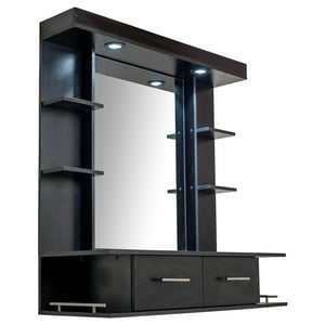 Impo Salon Spa - Estación De Trabajo Mueble De Barberia Y Peluqueria