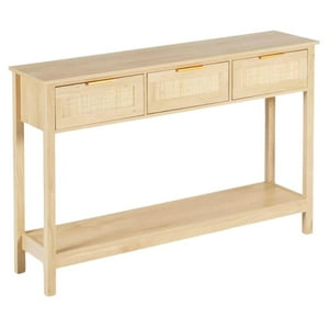 Pandalino - Mueble Recibidor Arrimo Lazzo | Mueble De Entrada Con Cajones Cafe