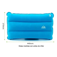 Genérico - Almohadillas Inflables Portátil Cojín Para Dormir Viajar