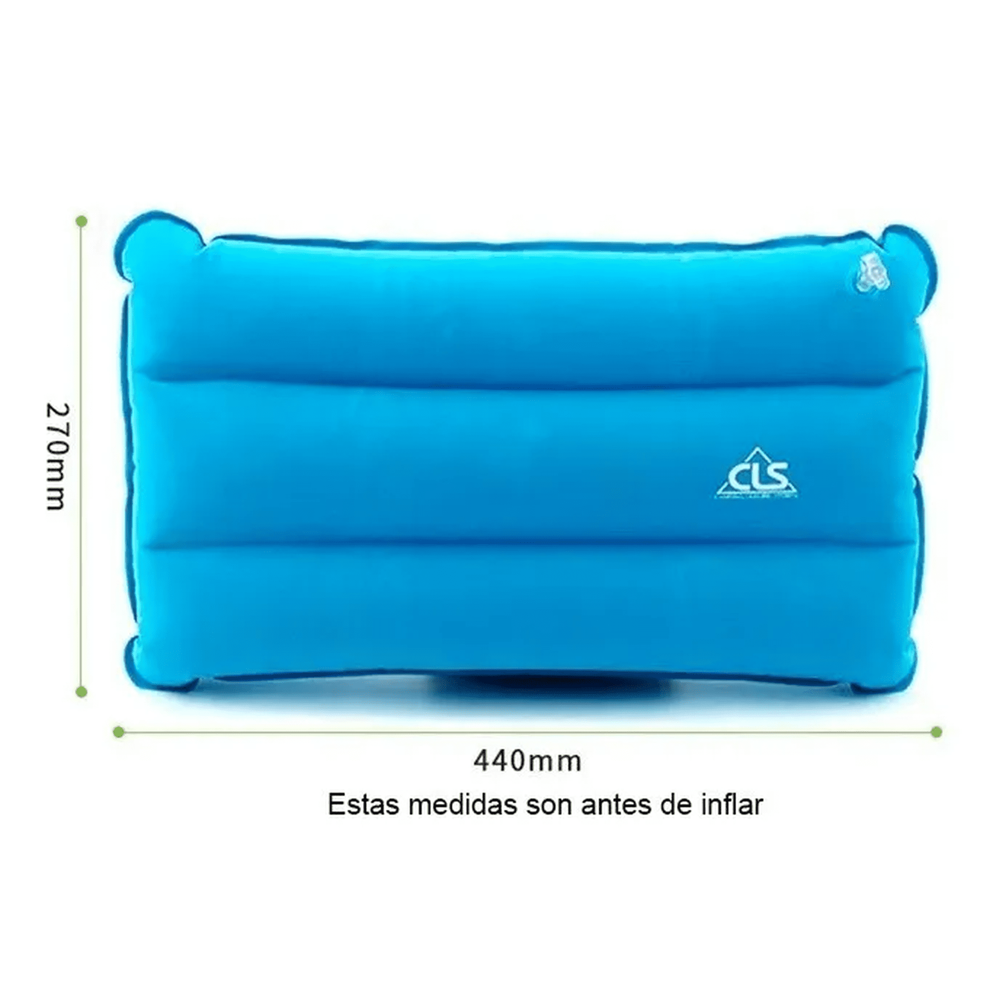 Genérico - Almohadillas Inflables Portátil Cojín Para Dormir Viajar