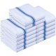 thumbnail image 1 of Toallas de cocina Utopia Towels azules [paquete de 12] 100% algodón, 1 of 7