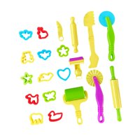 Bothyi - Juego De 20 Piezas De Arcilla Para Niños, Juego De Herramientas De Arcilla Para Niñas, Niños Y Niños