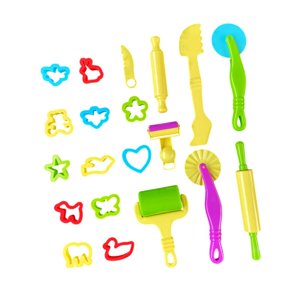 Bothyi - Juego De 20 Piezas De Arcilla Para Niños, Juego De Herramientas De Arcilla Para Niñas, Niños Y Niños