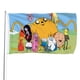 thumbnail image 1 of Bandera Decorativa Hora De Aventura Desmarcar 60x90 cm, 1 of 6