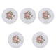 thumbnail image 1 of Posavasos Retro De 5 Piezas Para Bebidas, Para Mesa De Café, Oficina, Estilo Rústico, Color Blanco, 1 of 3