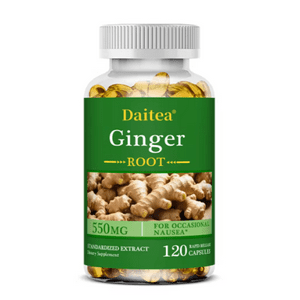 Daitea Nutrition - Daitea Jengibre Ginger Root Raiz De Jengibre 550Mg 120 Caps