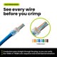 thumbnail image 2 of Conectores RJ45 TRUE CABLE Cat6A 50 unidades con paso, 2 of 8