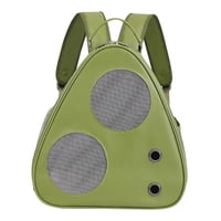 Magideal - Mochila Transportadora De Gatos Malla Ventilada De Gran Espacio Con Bolsillo Portátil Pequeño Mediano Gato Cachorro Portador Bolsa De Transporte Para Verde