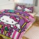 thumbnail image 1 of Hello Kitty 3-Piece Reversible Twin Bed Set - Includes 1 Reversible Twin Comforter, 1 of 5