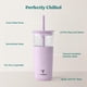 thumbnail image 3 of Vaso de vidrio con aislamiento al vacío REDUCE Aspen, 600 ml, color lila, 3 of 7