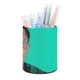 thumbnail image 1 of Lil Pump-theme Cylinder Pen Holder Pencil Organizer with Flannel Lining PVC Leather Material Cardboard Base for study work 10*8CM, 1 of 6